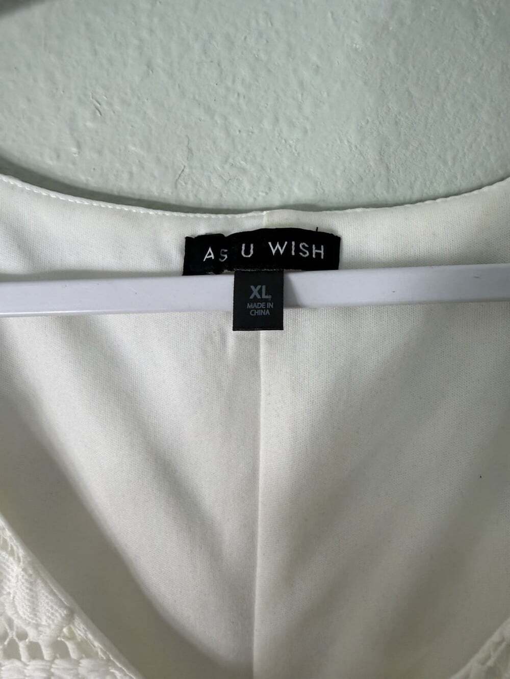 As U Wish Dress - White Floral Size XL - Picture 2 of 7